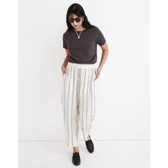 Madewell Pants - Madewell Lightspun Pull-On Balloon Pants Size Medium